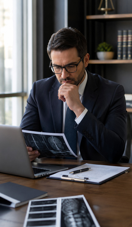 Personal injury medical record review